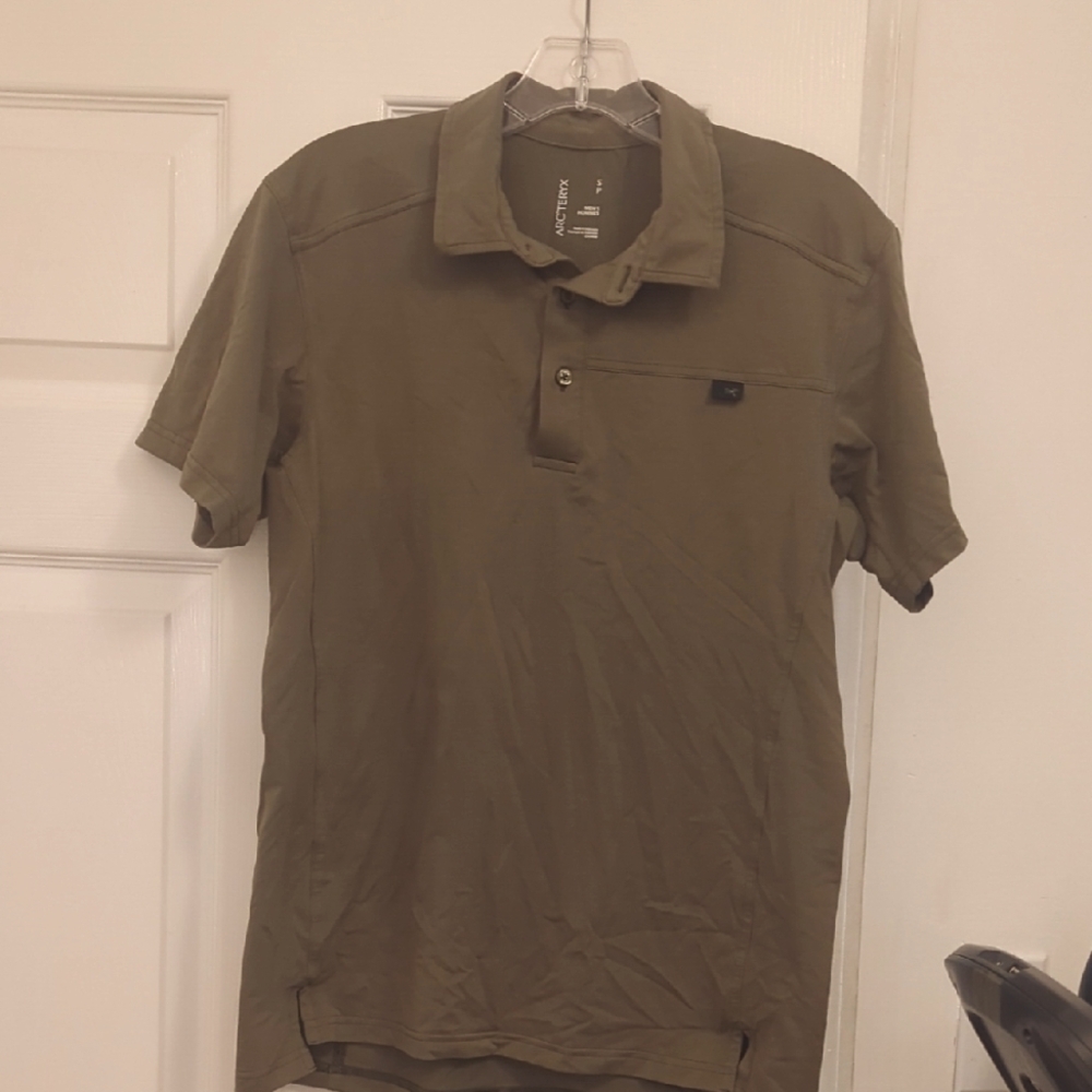 Arc'teryx Captive Polo Olive Green